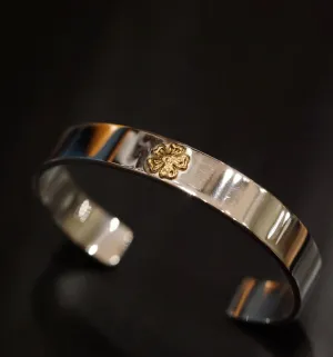 18K Gold Hana Flat Bangle