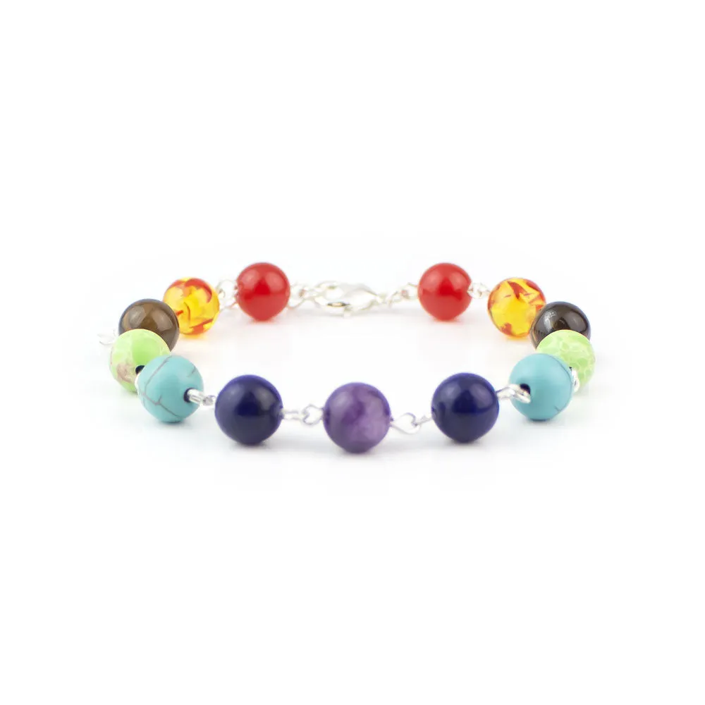 7 Chakra Chain Bracelet