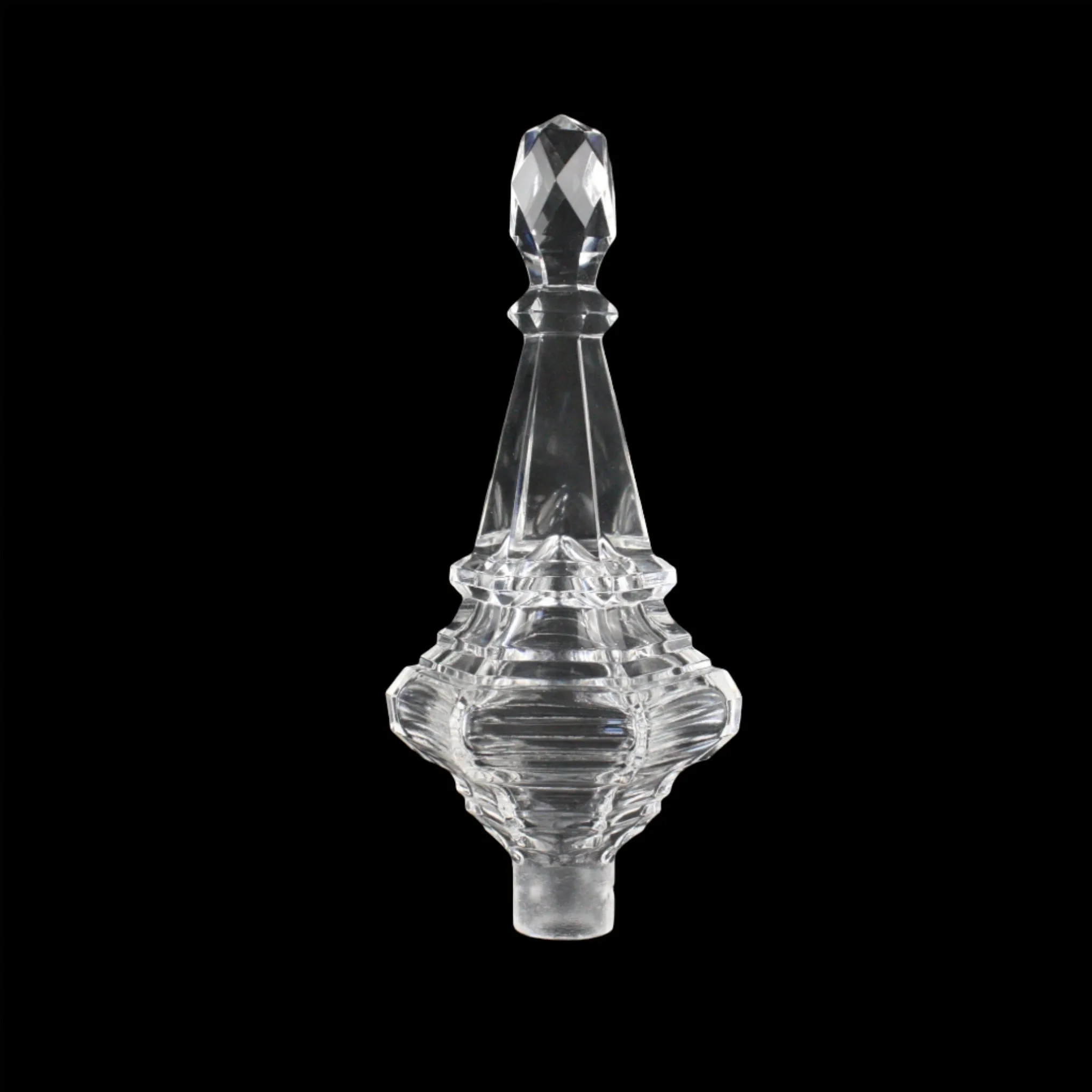 9" Czech Hollow Crystal Spike