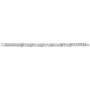 Acotis Silver Heart Bracelet with Zirconia Detail G2133