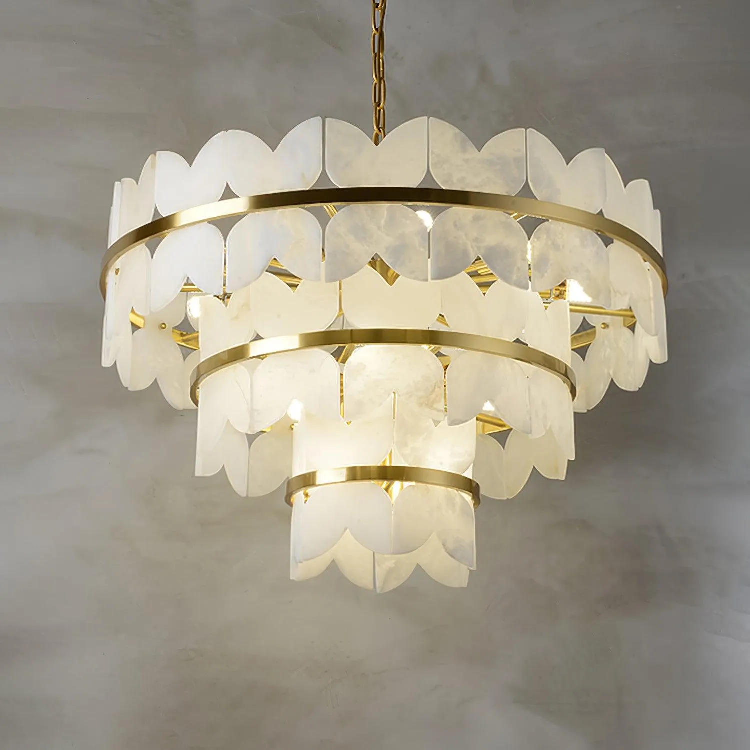 Alabaster Cloudscape Chandelier