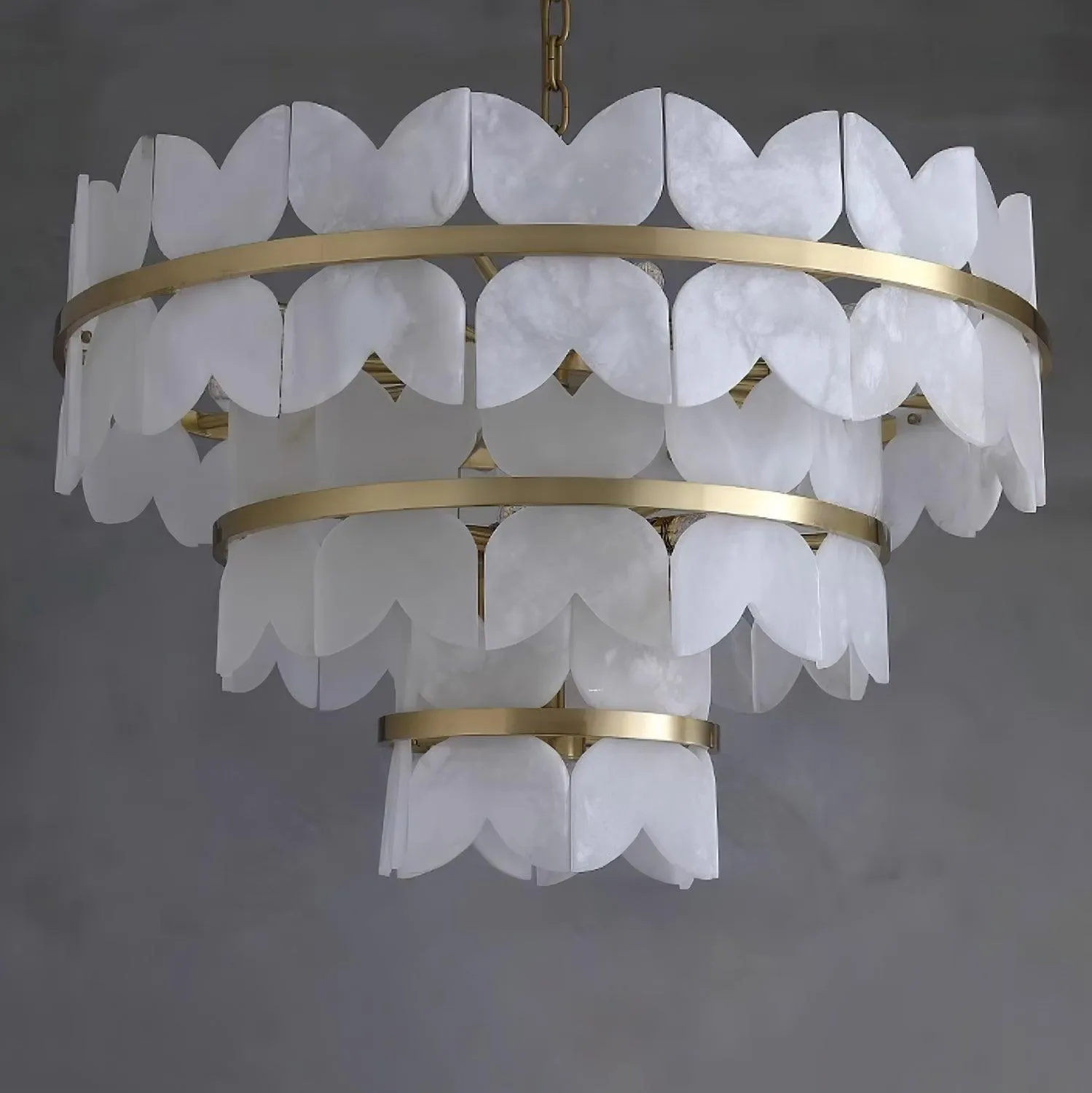 Alabaster Cloudscape Chandelier