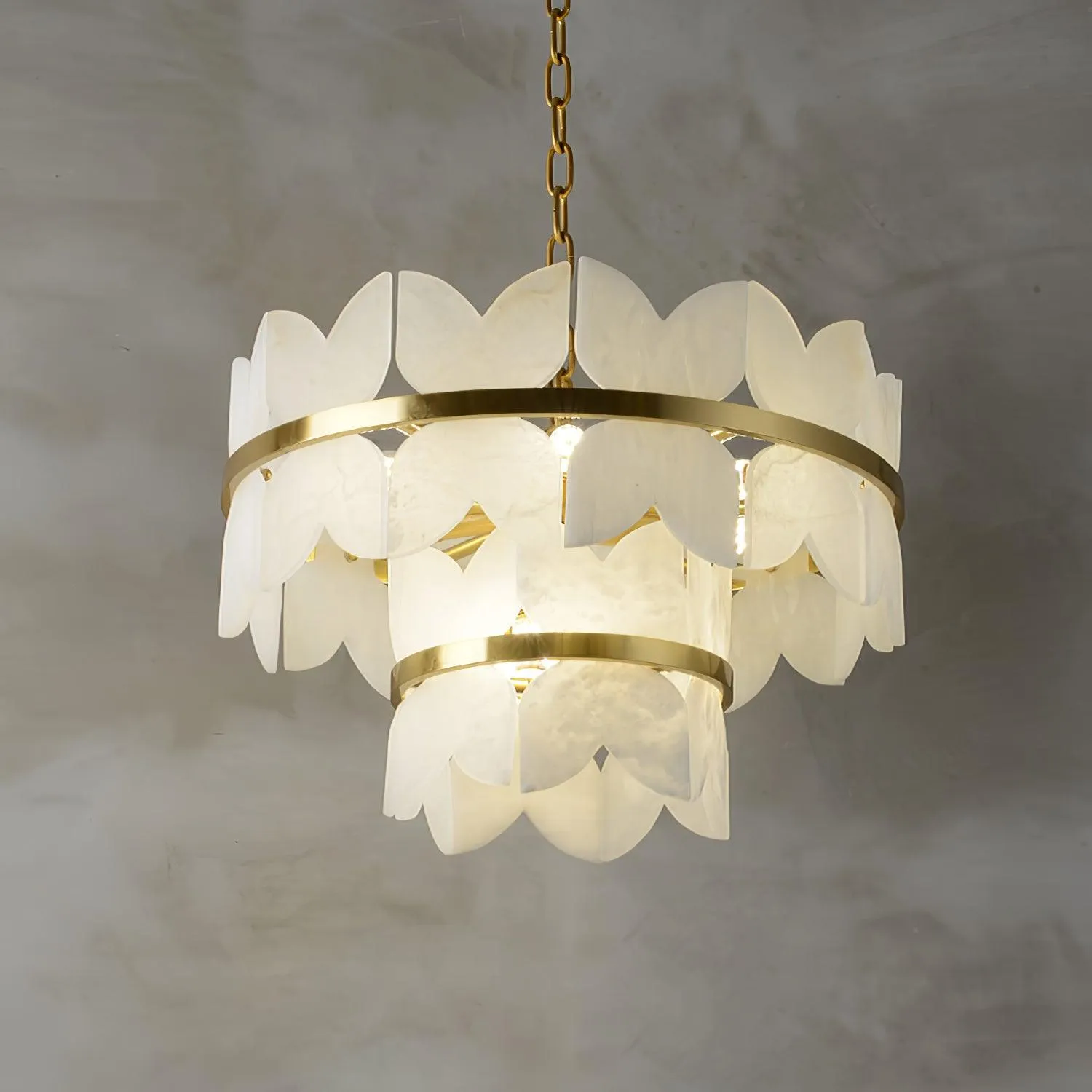 Alabaster Cloudscape Chandelier