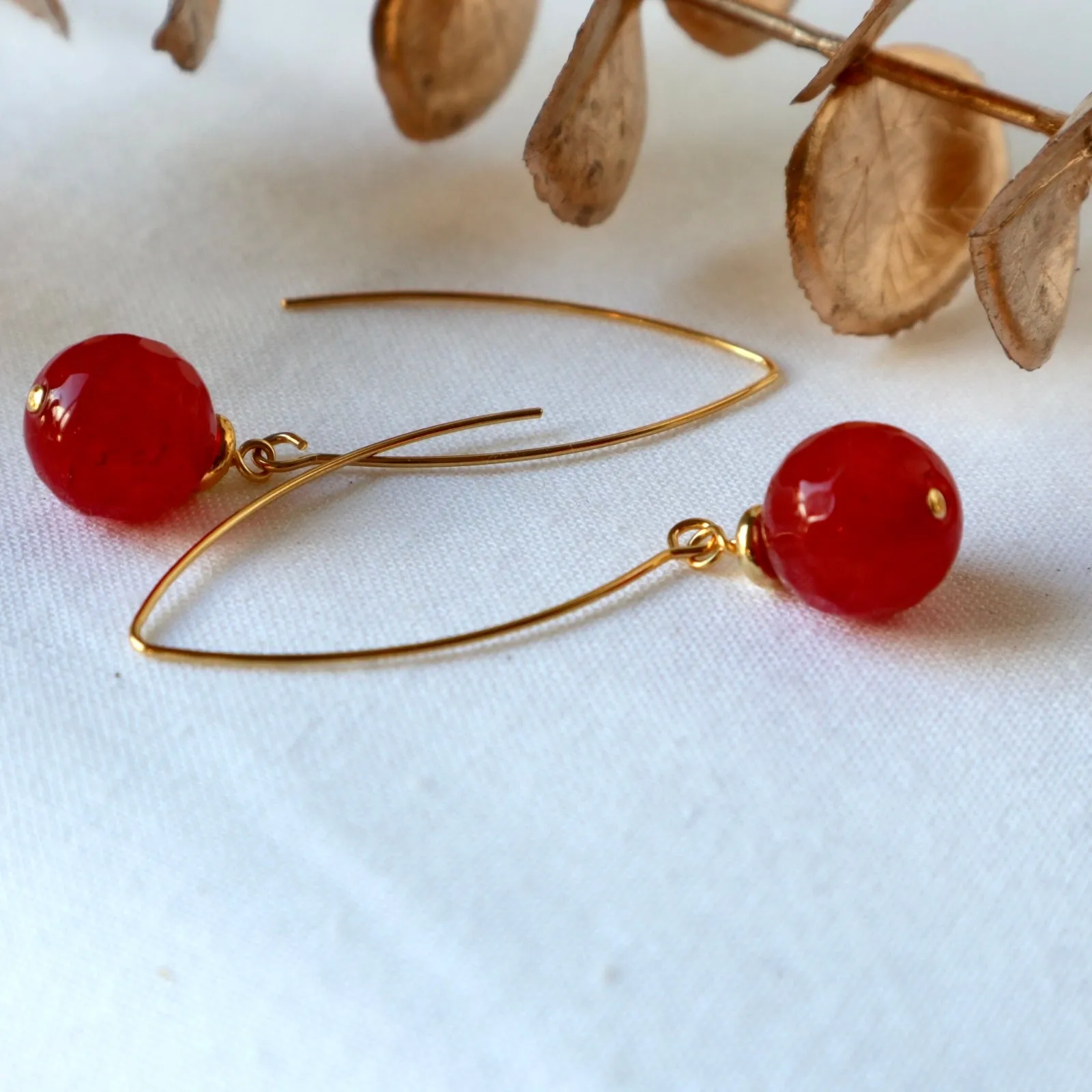 Amber Earrings