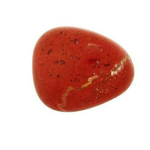 Aries Birthstone Genuine Red Jasper Tumblestone 1 Piece