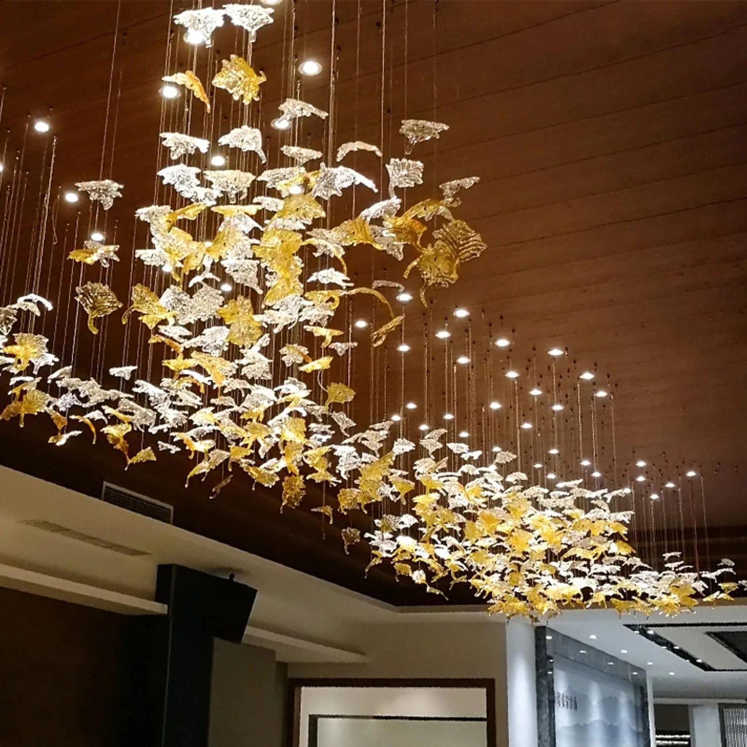 Autumn Leaves Chandelier