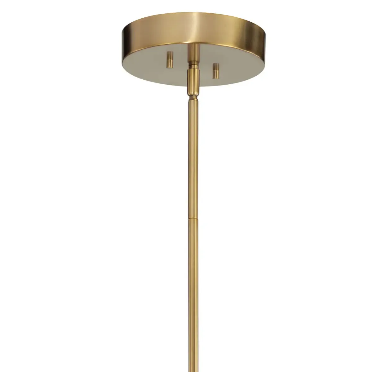 Baland 31 in. 12 Lights LED Chandelier Brass Finish