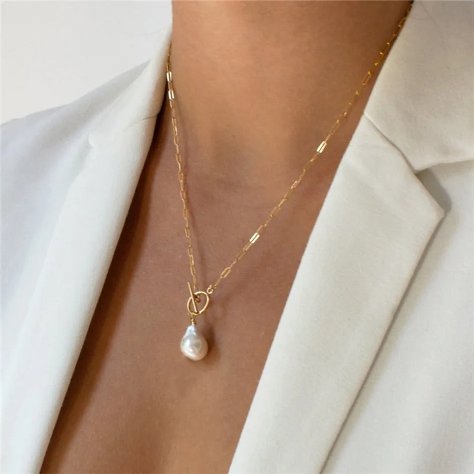 Baroque Pearl Necklace