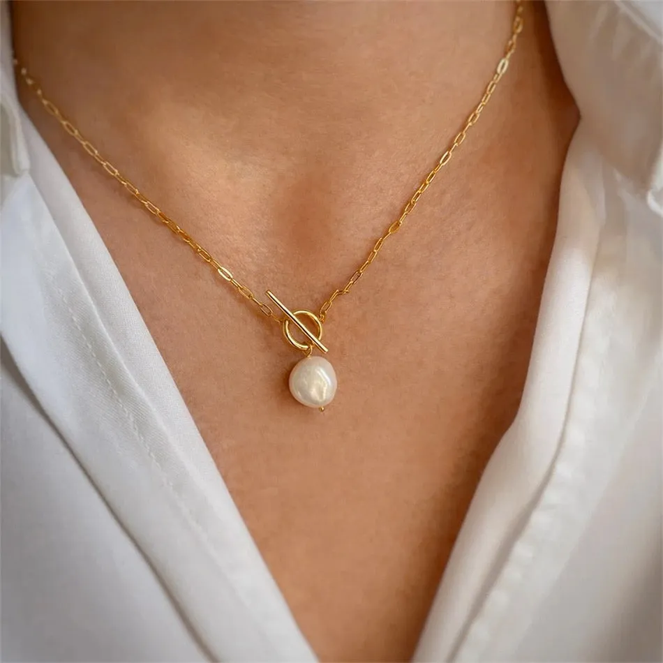 Baroque Pearl Necklace