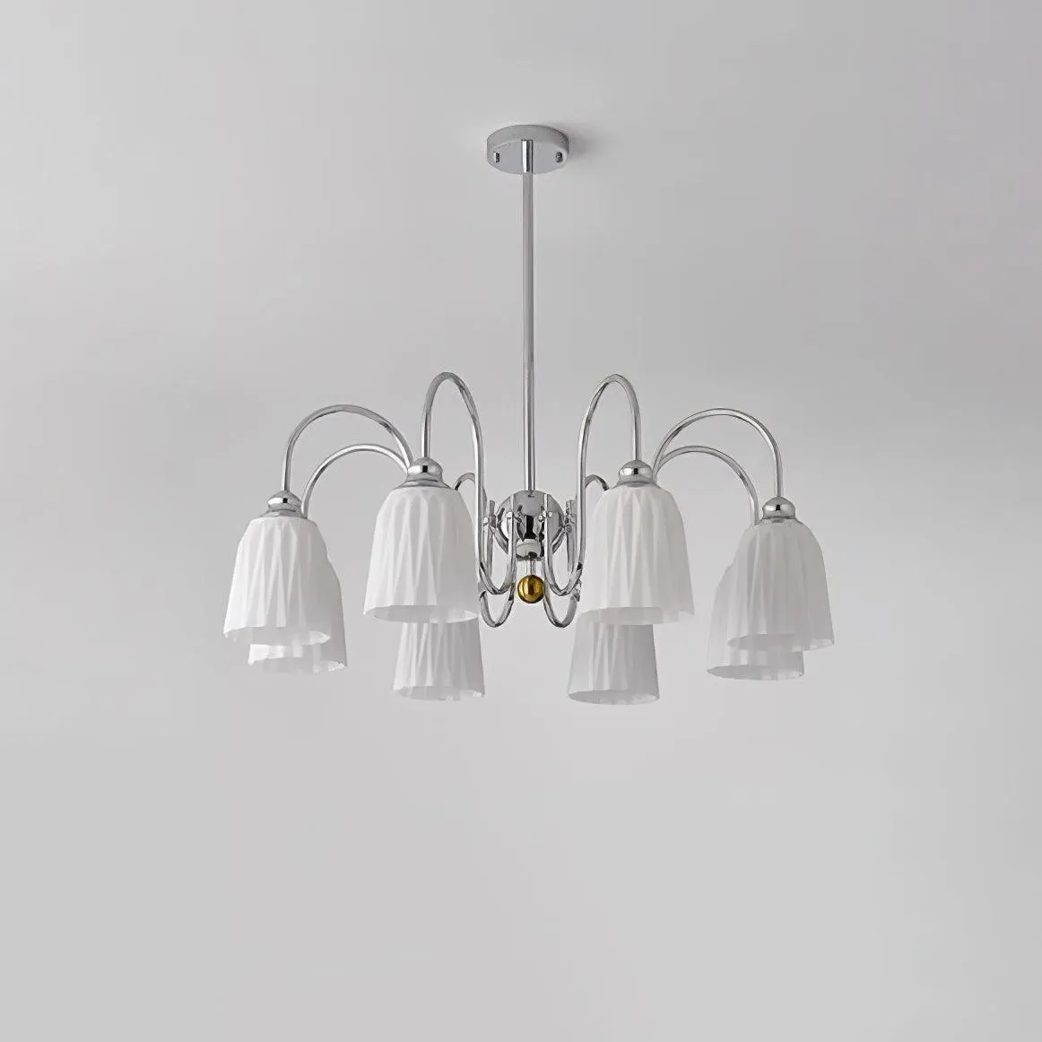 Bauhaus Pleated Chandelier