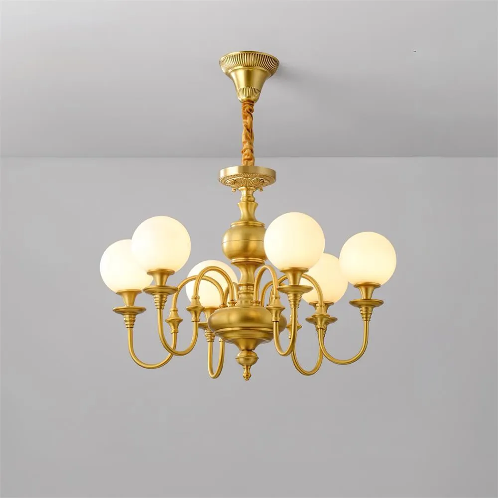 Beatty Brass Chandelier