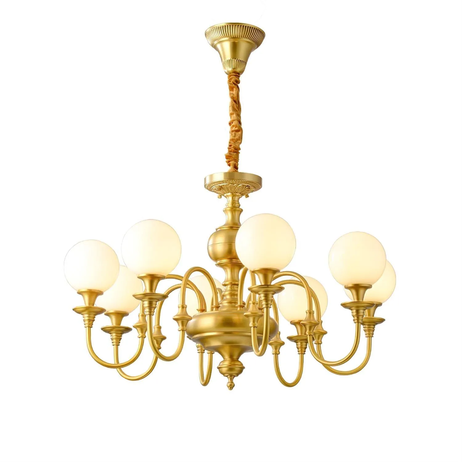 Beatty Brass Chandelier