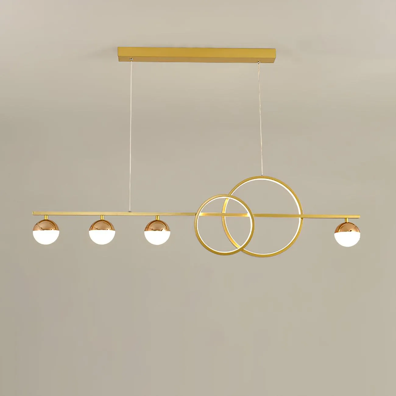 Brooklyn Double Circle Chandelier