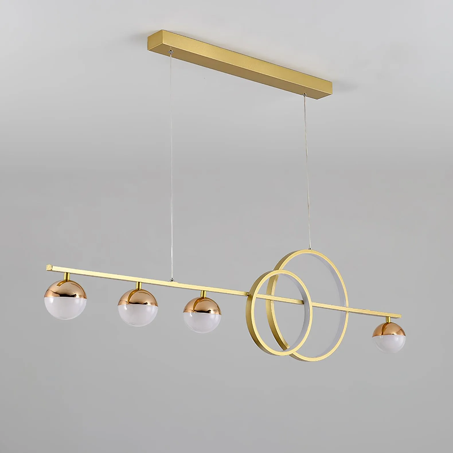 Brooklyn Double Circle Chandelier