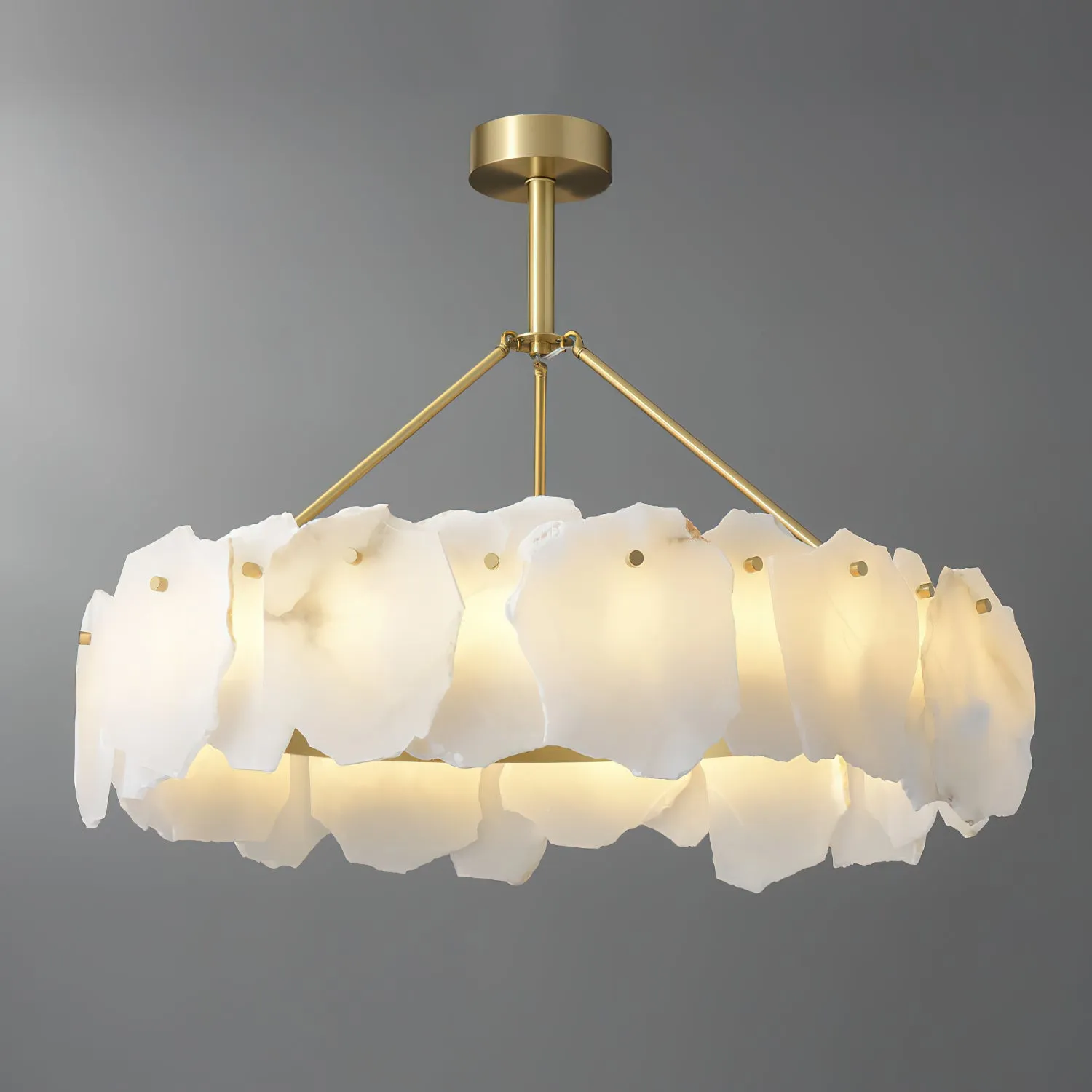 Burton Alabaster Chandelier