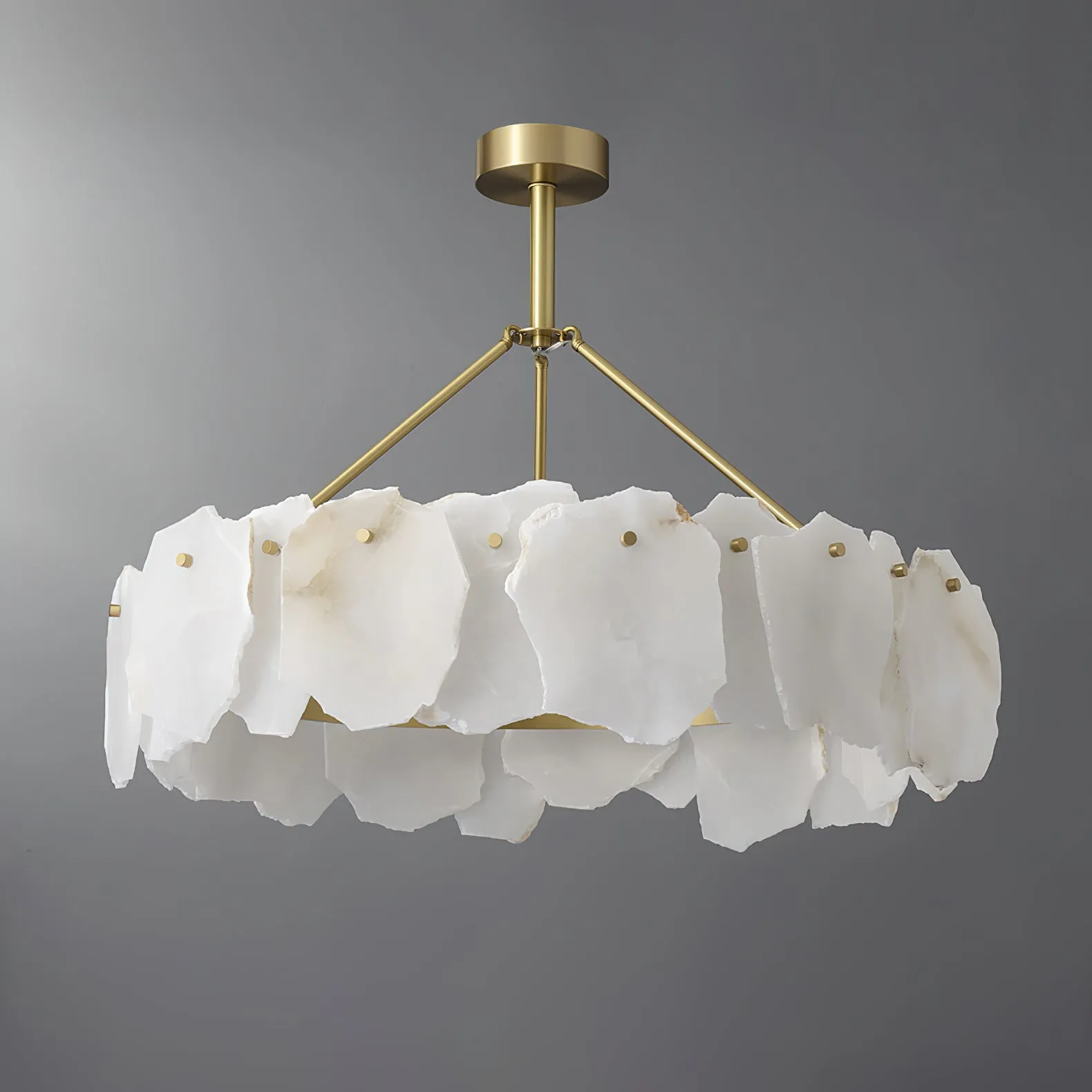 Burton Alabaster Chandelier