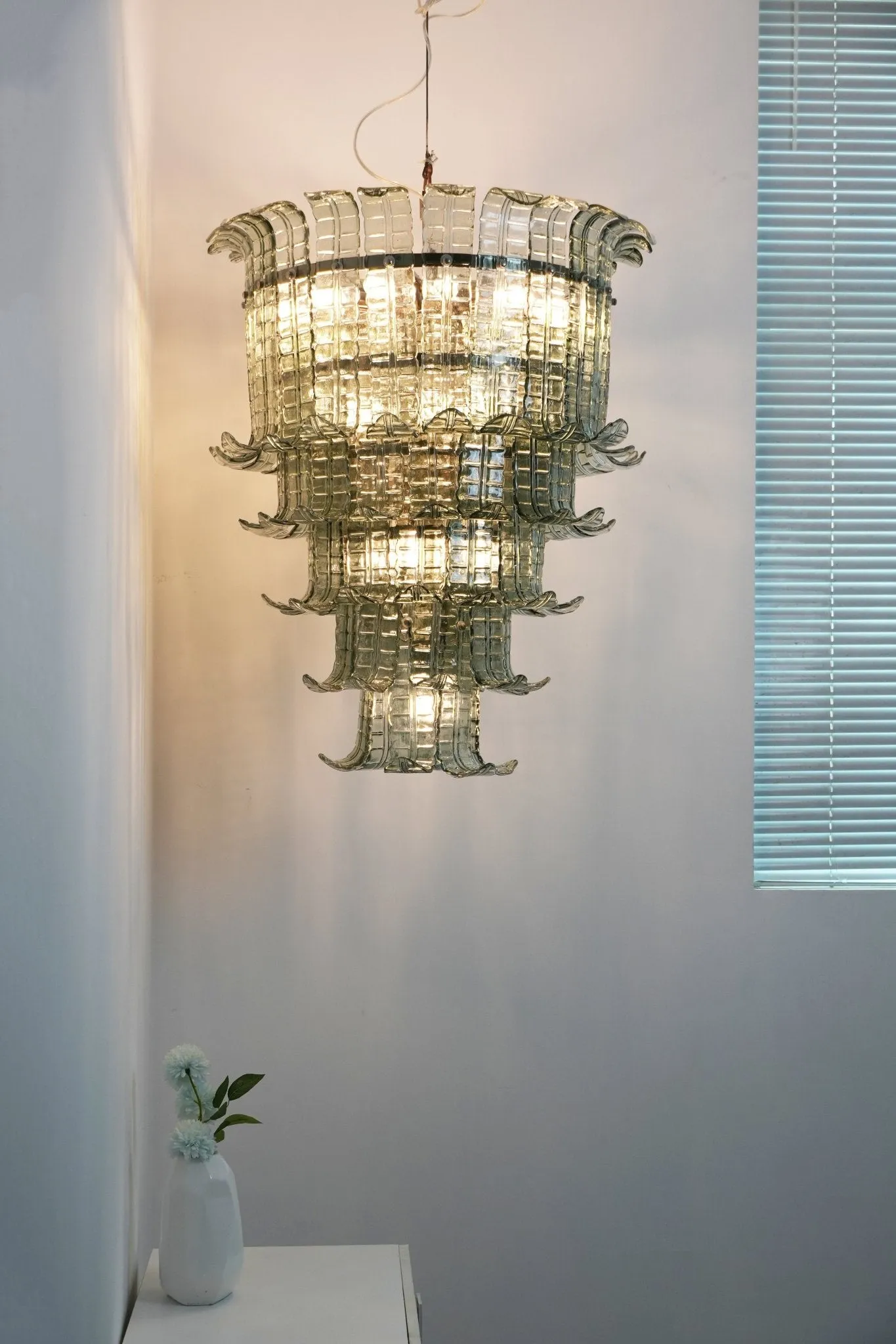 Cascade Murano Chandelier