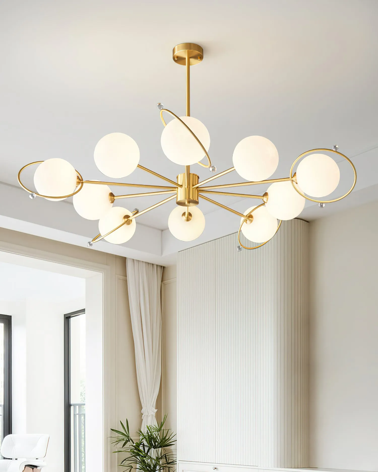 Celestial Orbit Chandelier