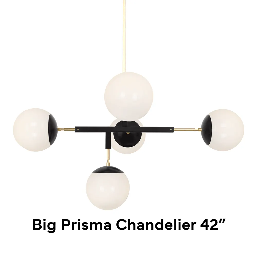 Color Prisma Chandelier 35"