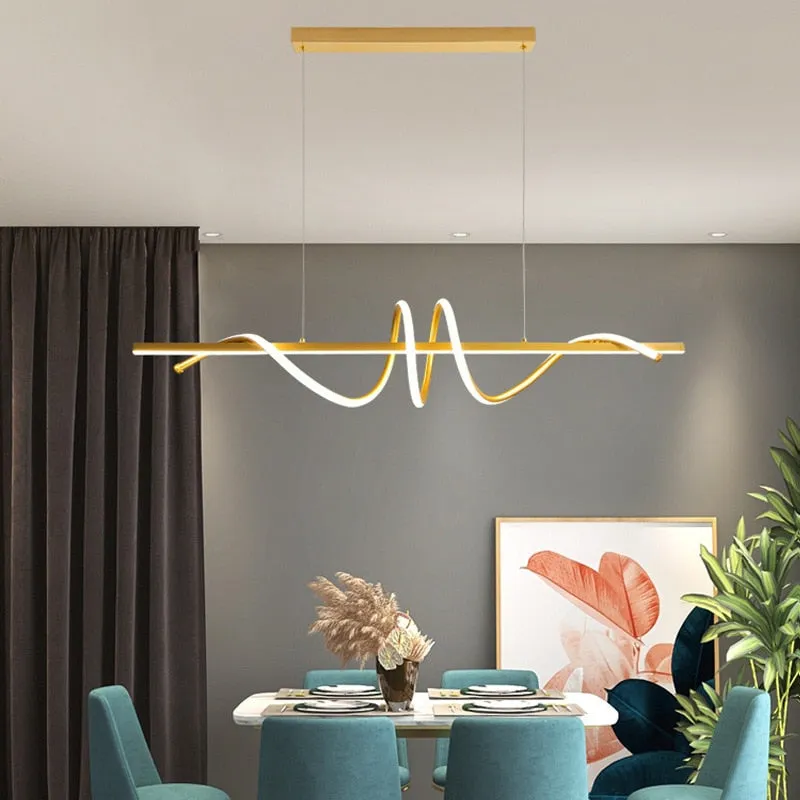 Creative Modern Minimalist Lux Hanging Chandelier