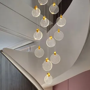 Crystal Attaquant Duplex Chandelier