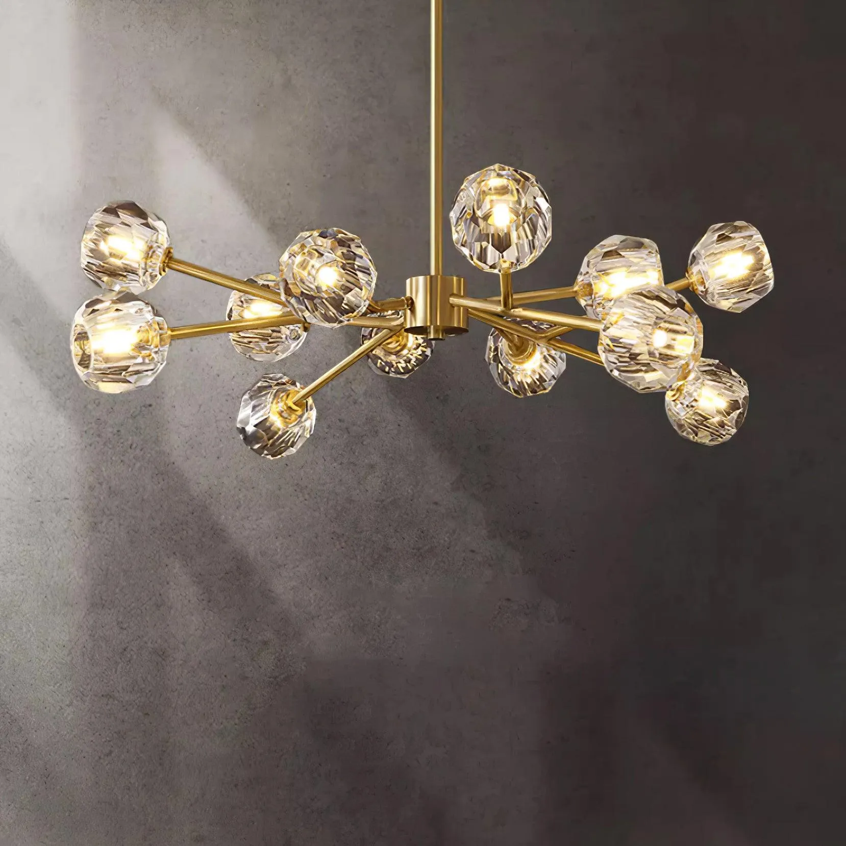 Crystal Ball Chandelier