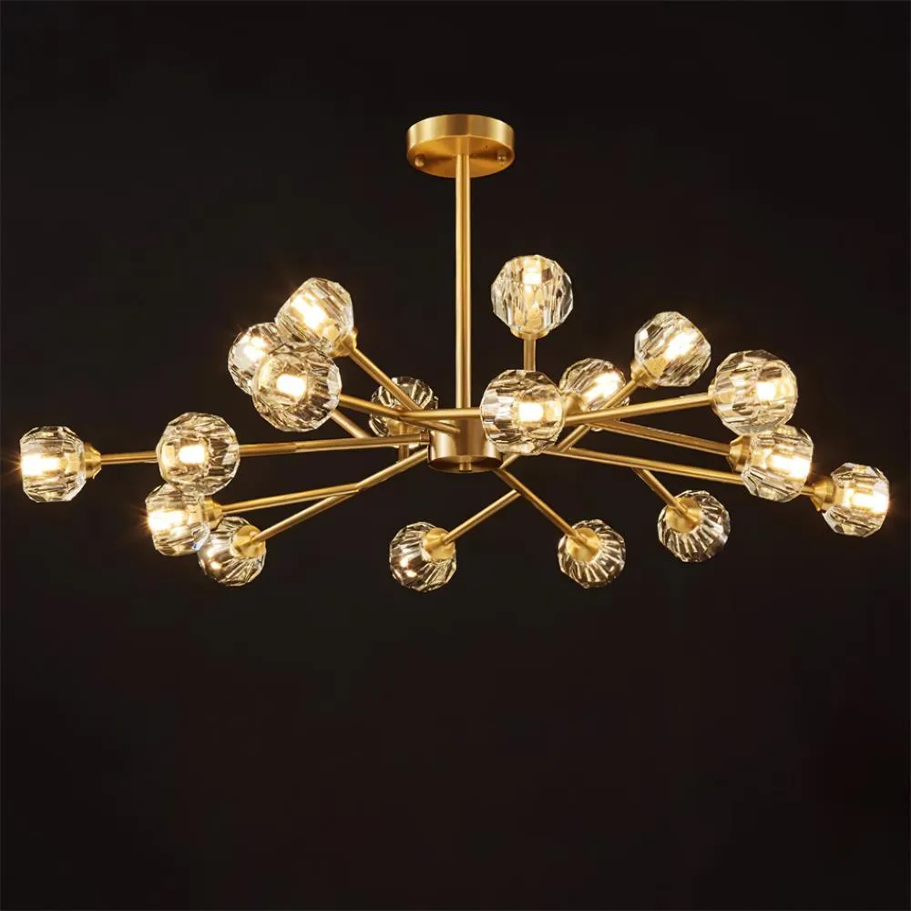 Crystal Ball Chandelier