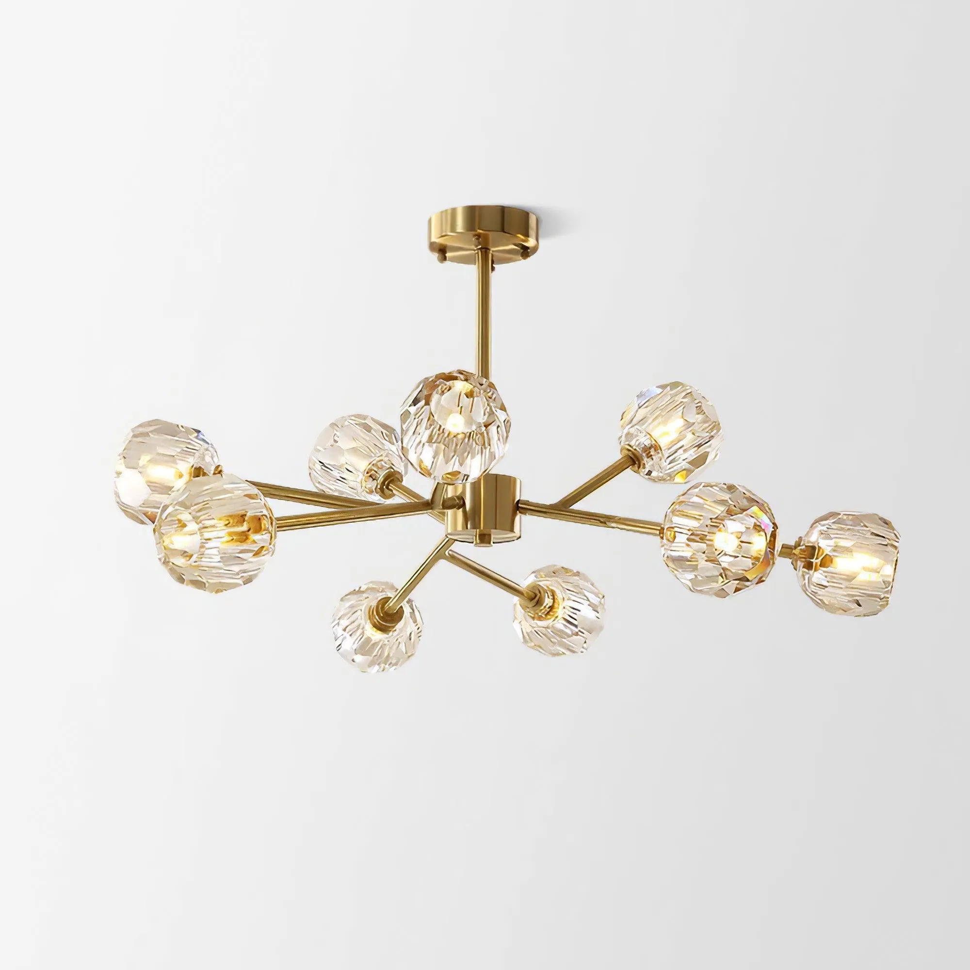 Crystal Ball Chandelier