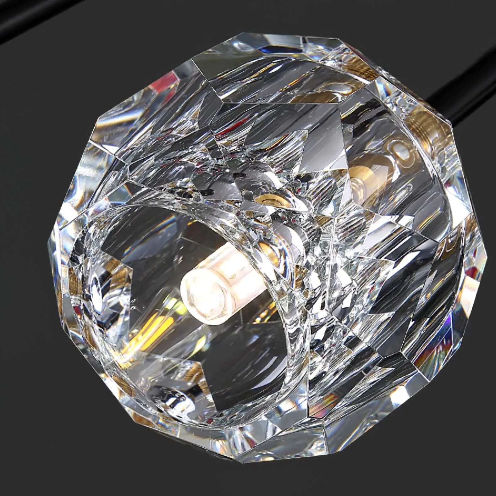 Crystal Ball Chandelier