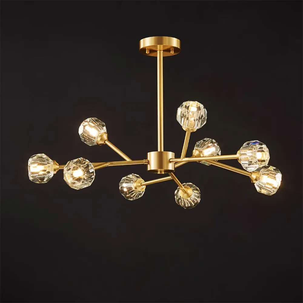 Crystal Ball Chandelier