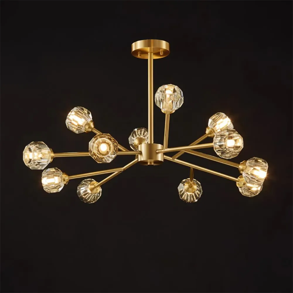 Crystal Ball Chandelier