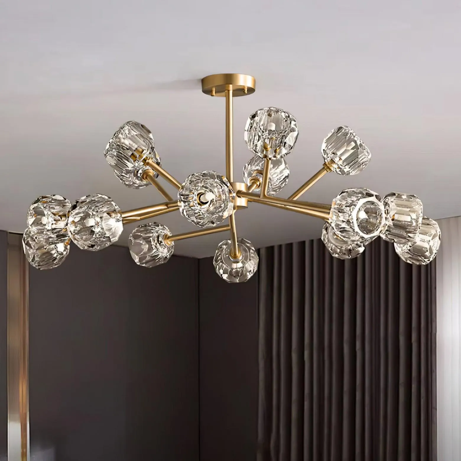 Crystal Ball Chandelier