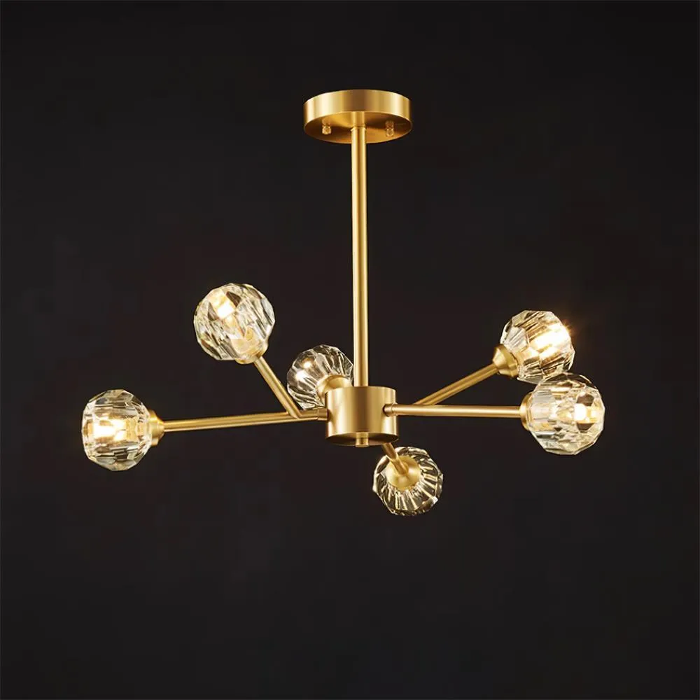 Crystal Ball Chandelier