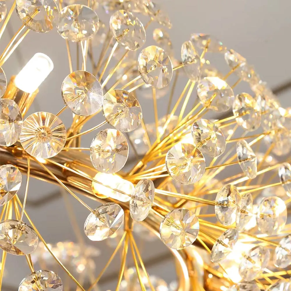 Crystal Dandelion Chandelier