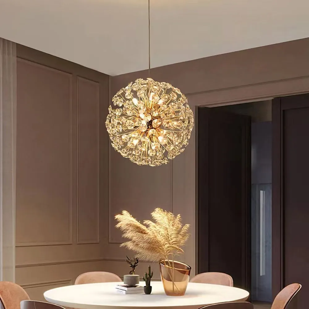 Crystal Dandelion Chandelier