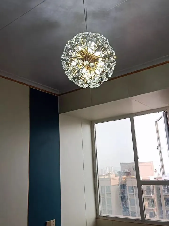 Crystal Dandelion Chandelier