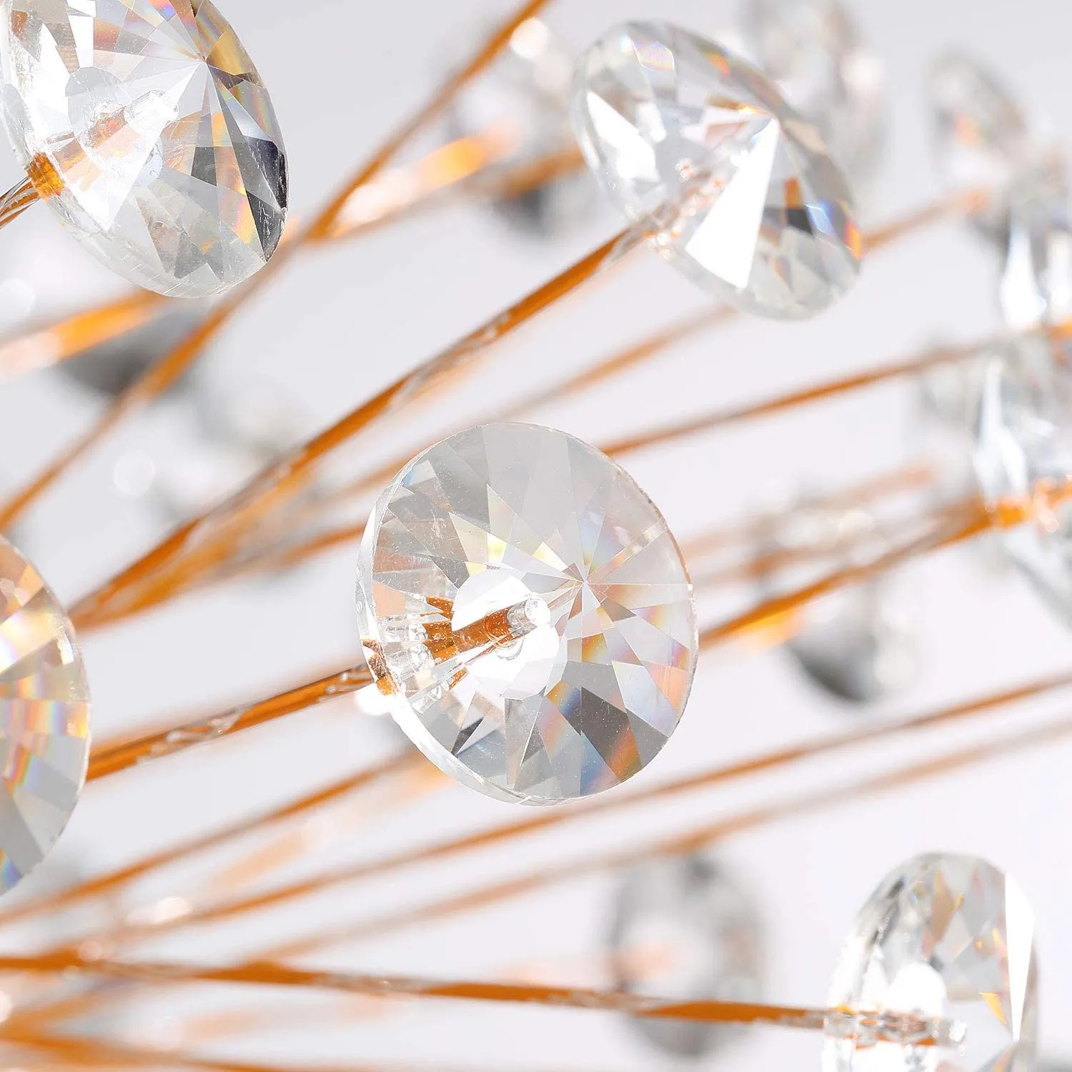 Crystal Dandelion Chandelier