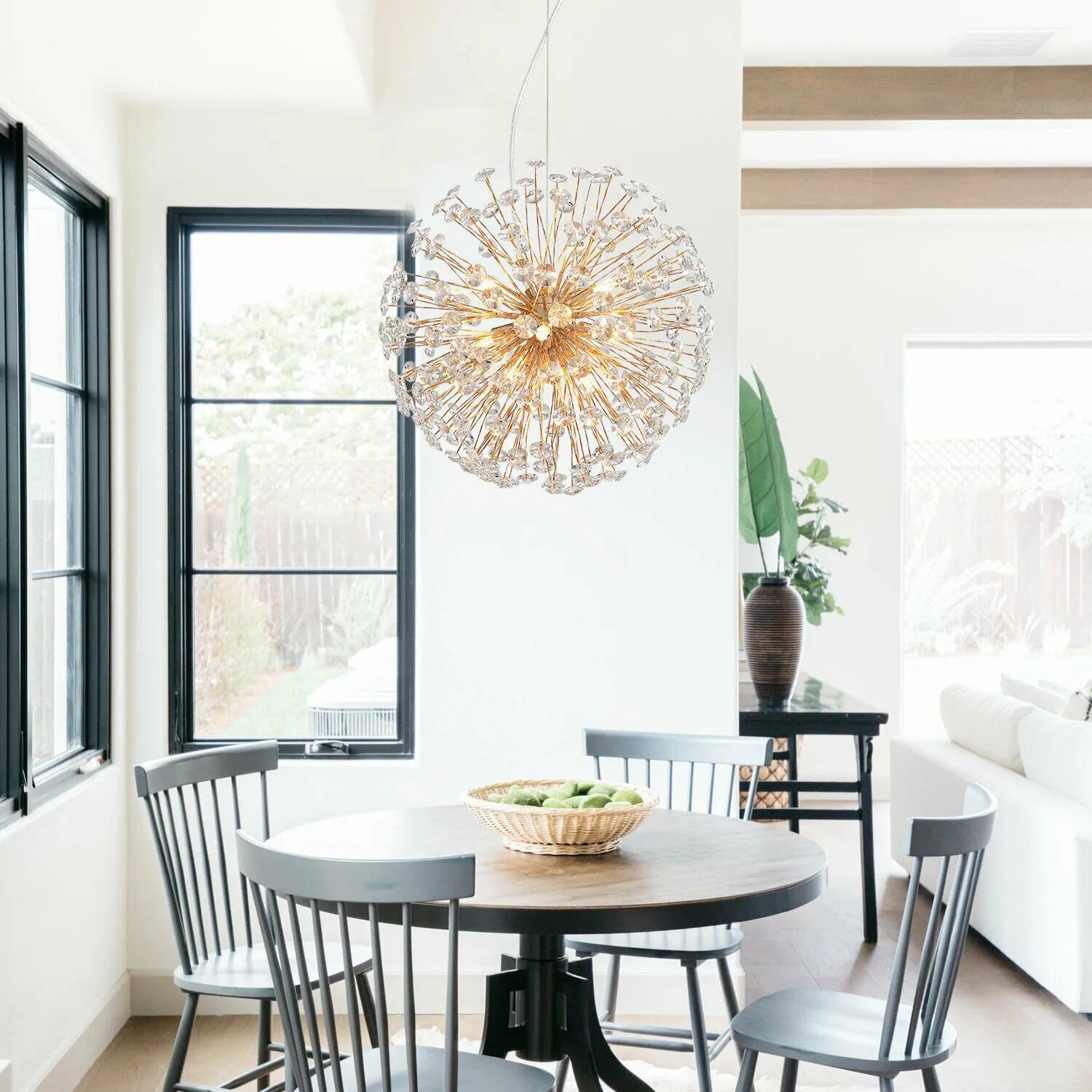 Crystal Dandelion Chandelier