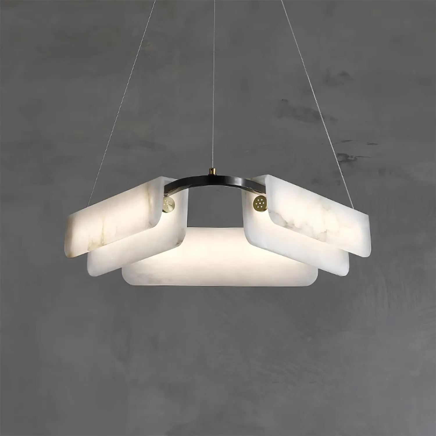 Delia Alabaster Chandelier