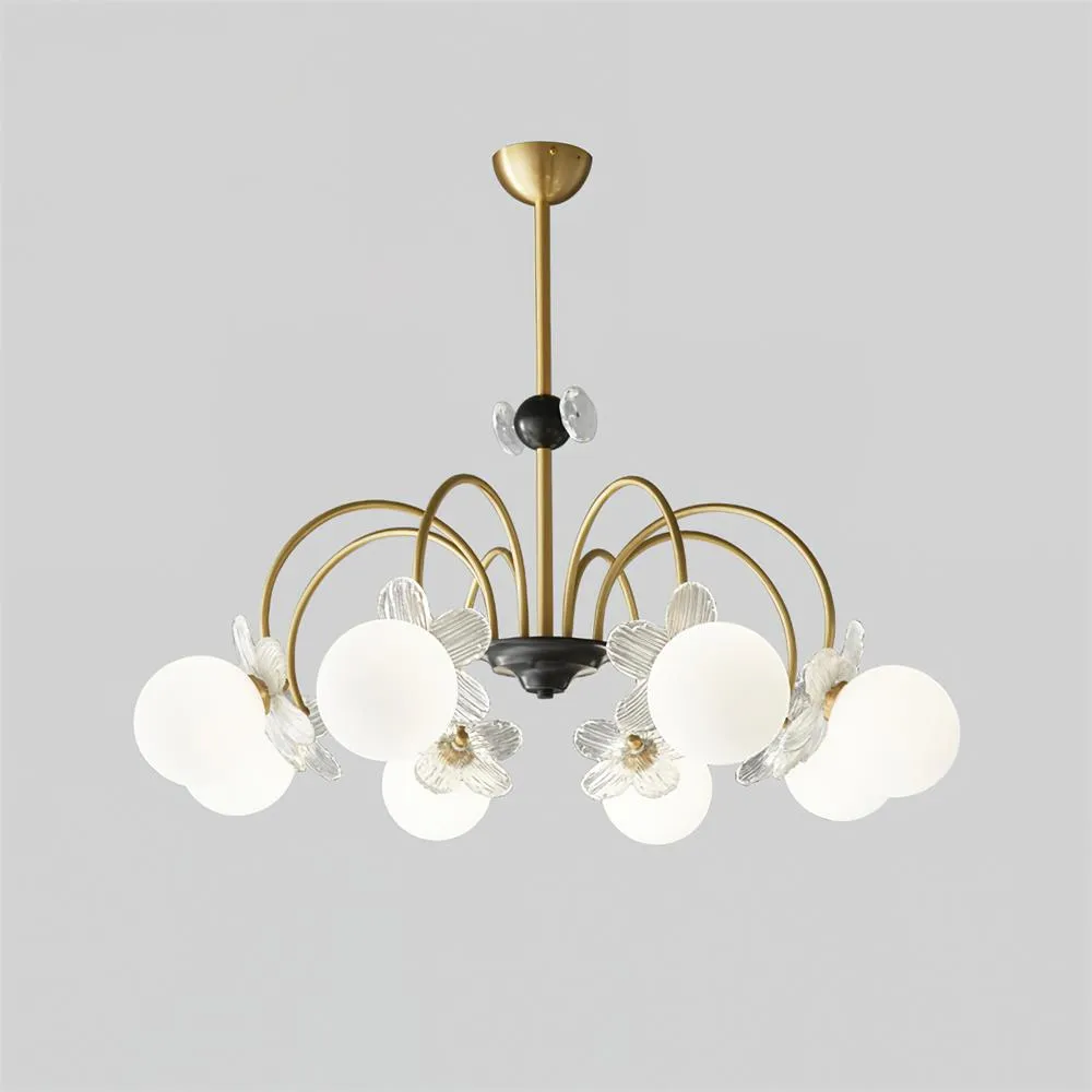 Delia Brass Chandelier