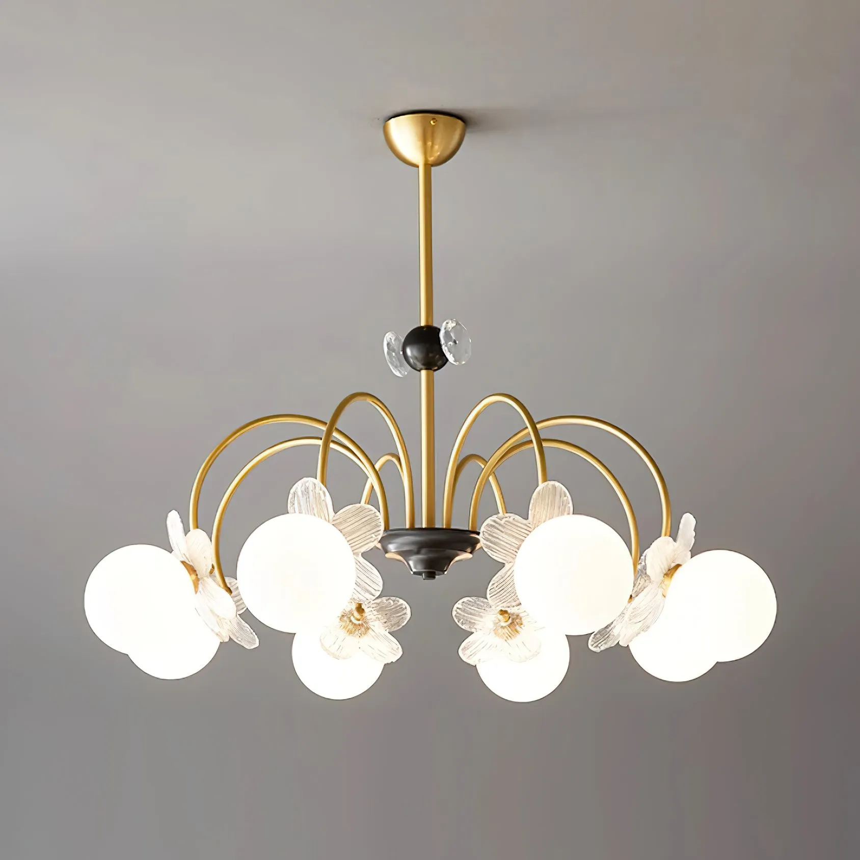 Delia Brass Chandelier