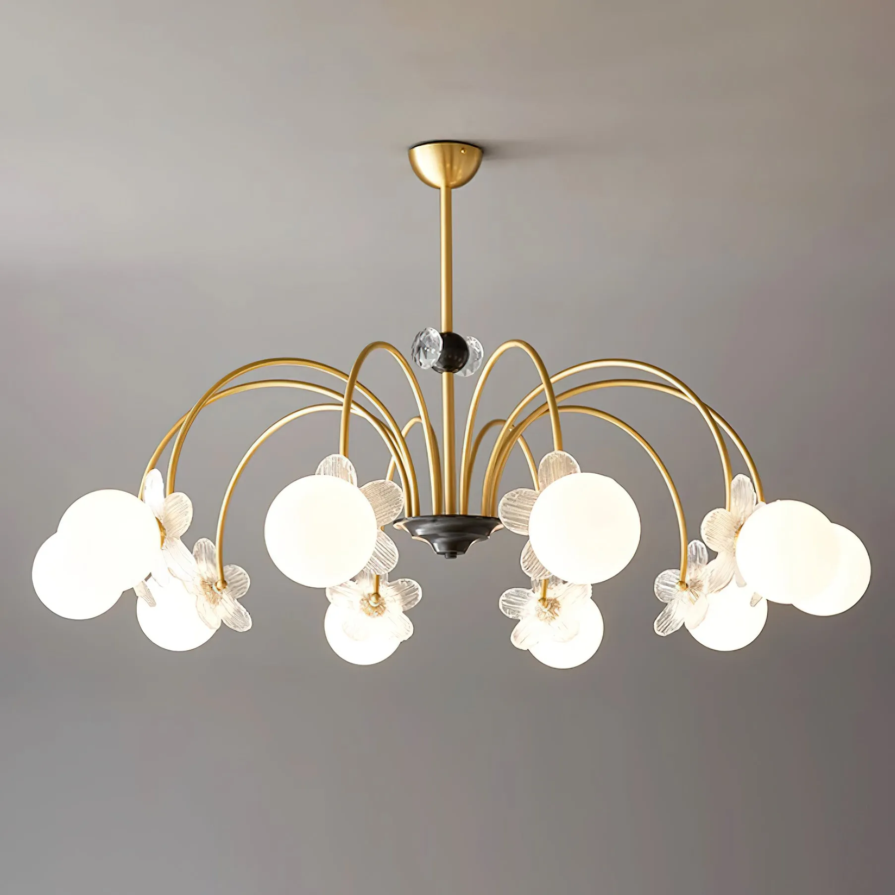 Delia Brass Chandelier