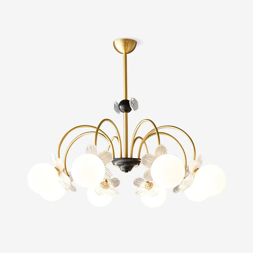 Delia Brass Chandelier