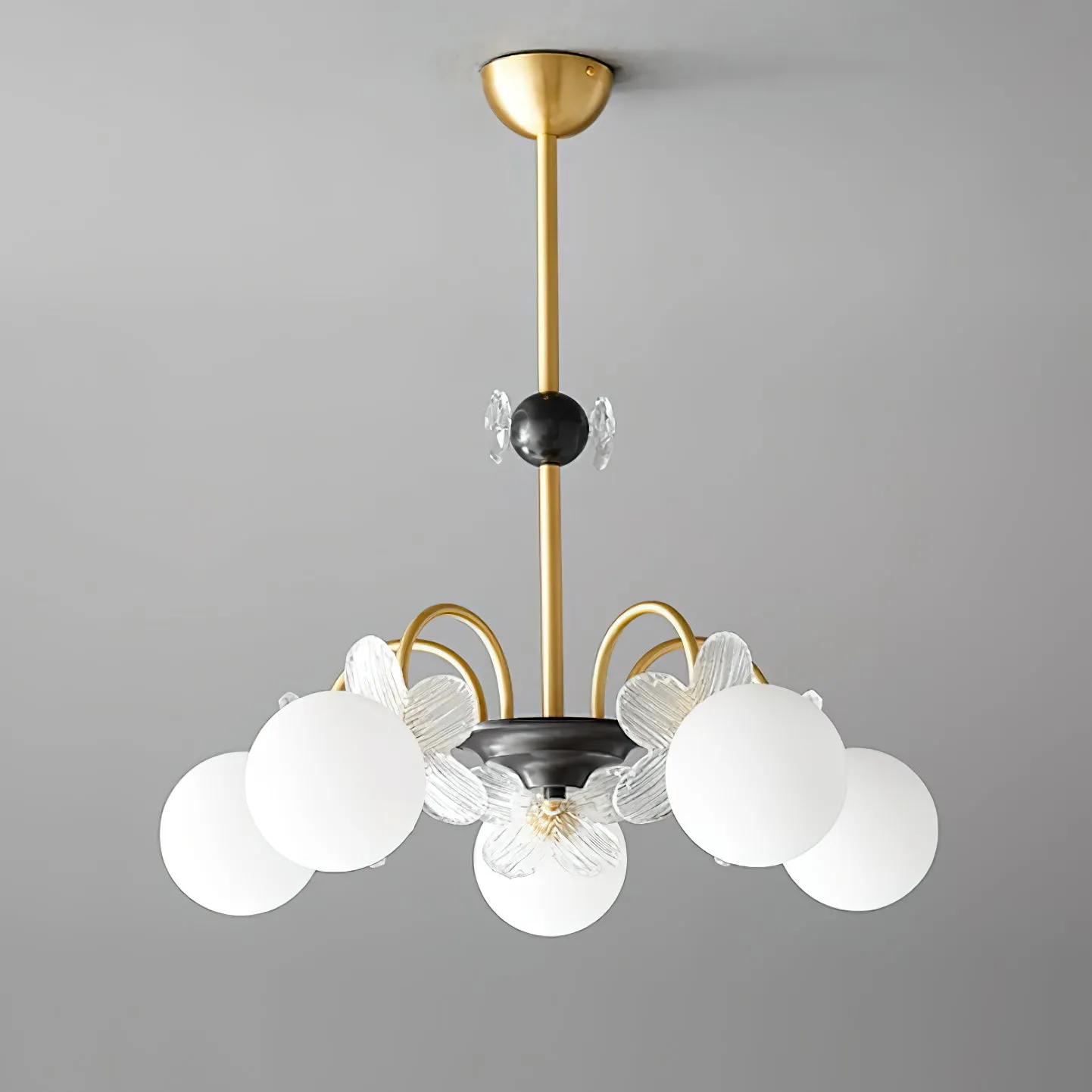 Delia Brass Chandelier