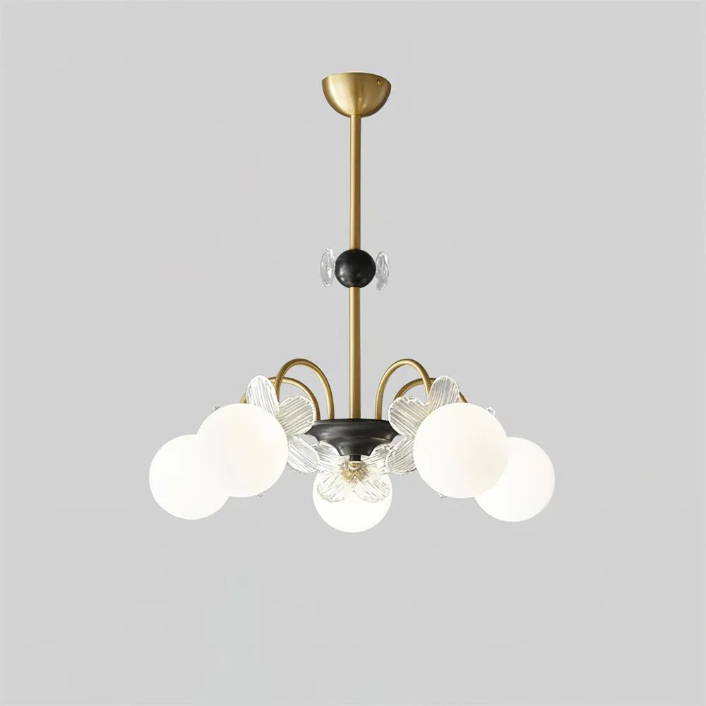 Delia Brass Chandelier