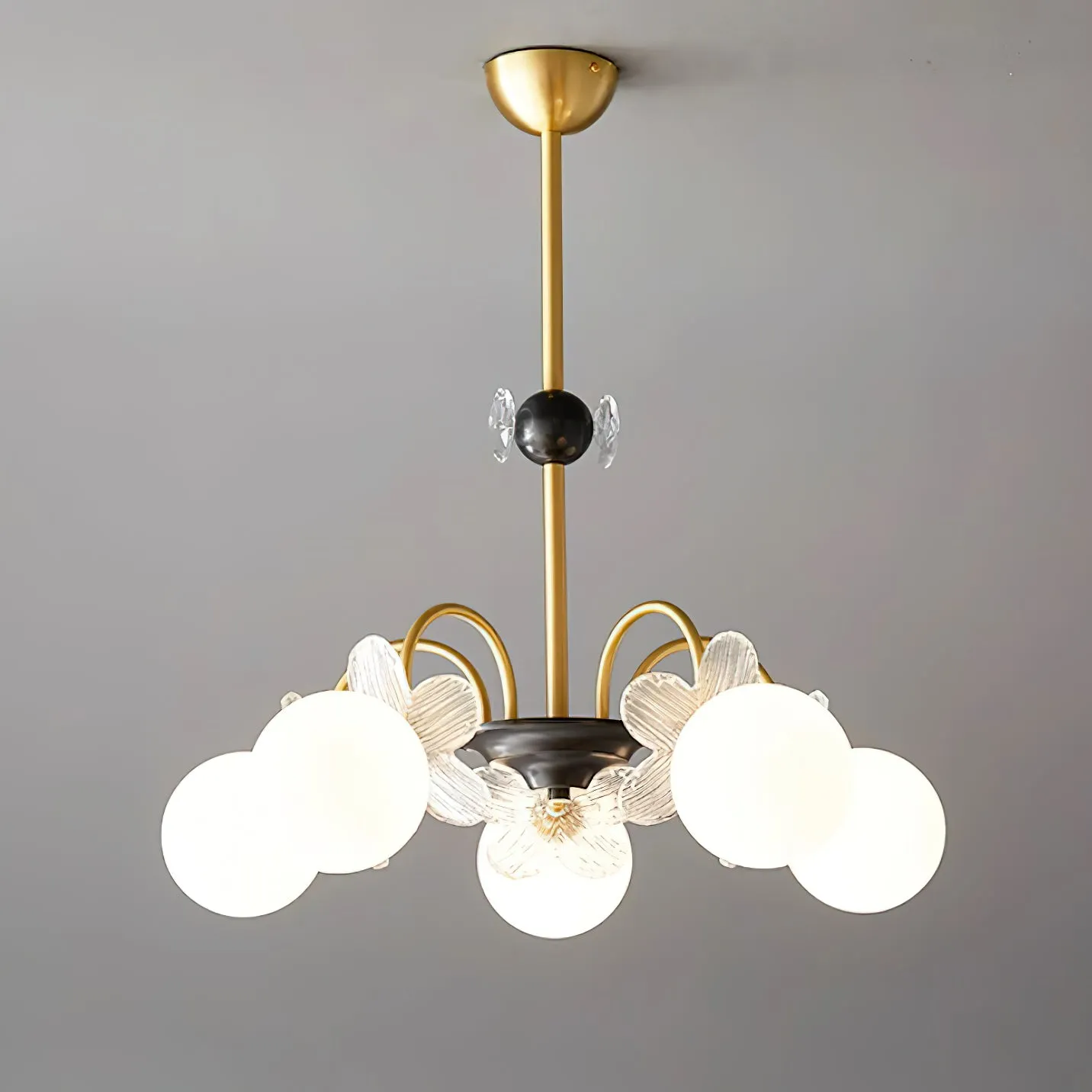 Delia Brass Chandelier