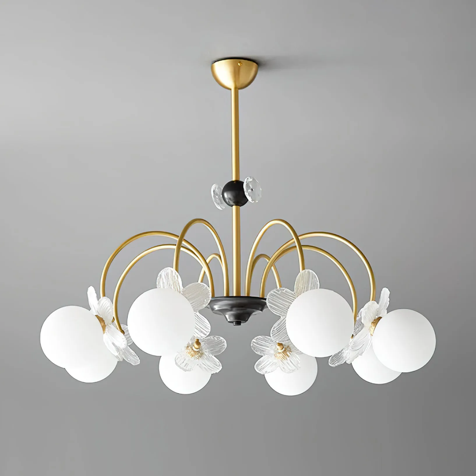 Delia Brass Chandelier