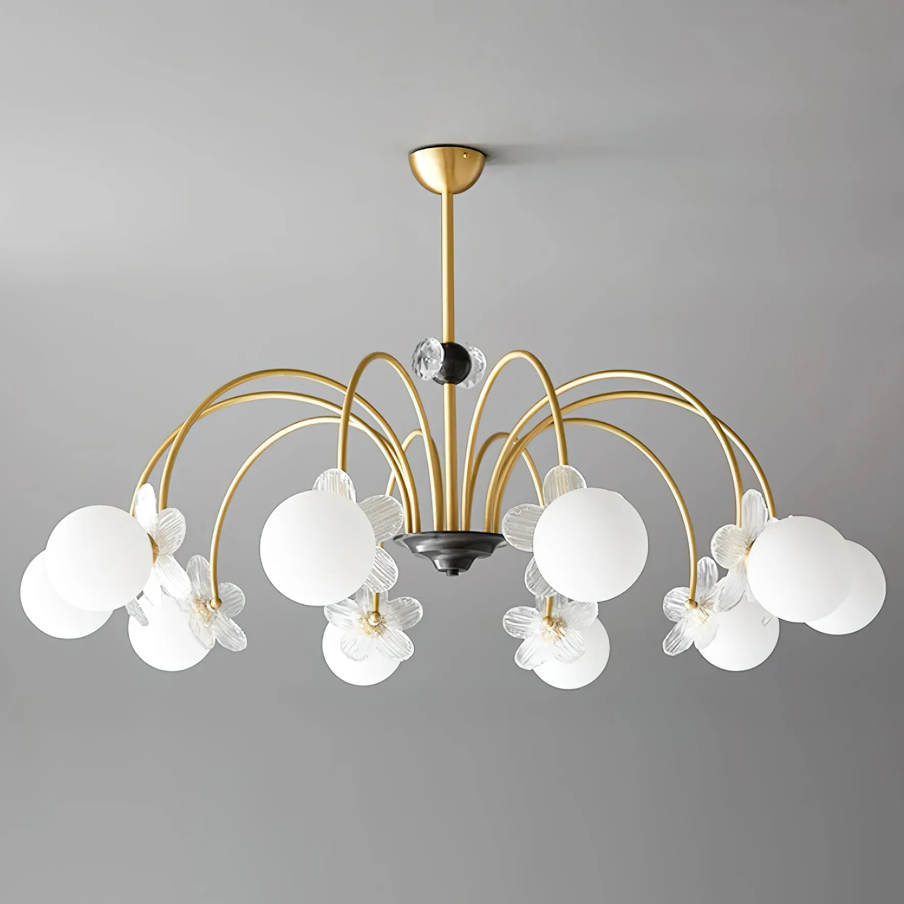 Delia Brass Chandelier