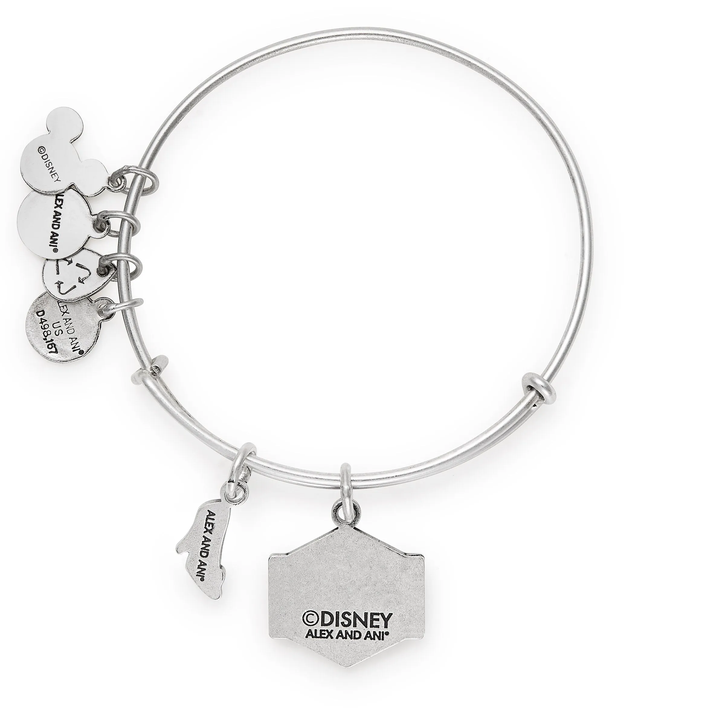 Disney® Cinderella 'Have Courage and Be Kind' Duo Charm Bangle