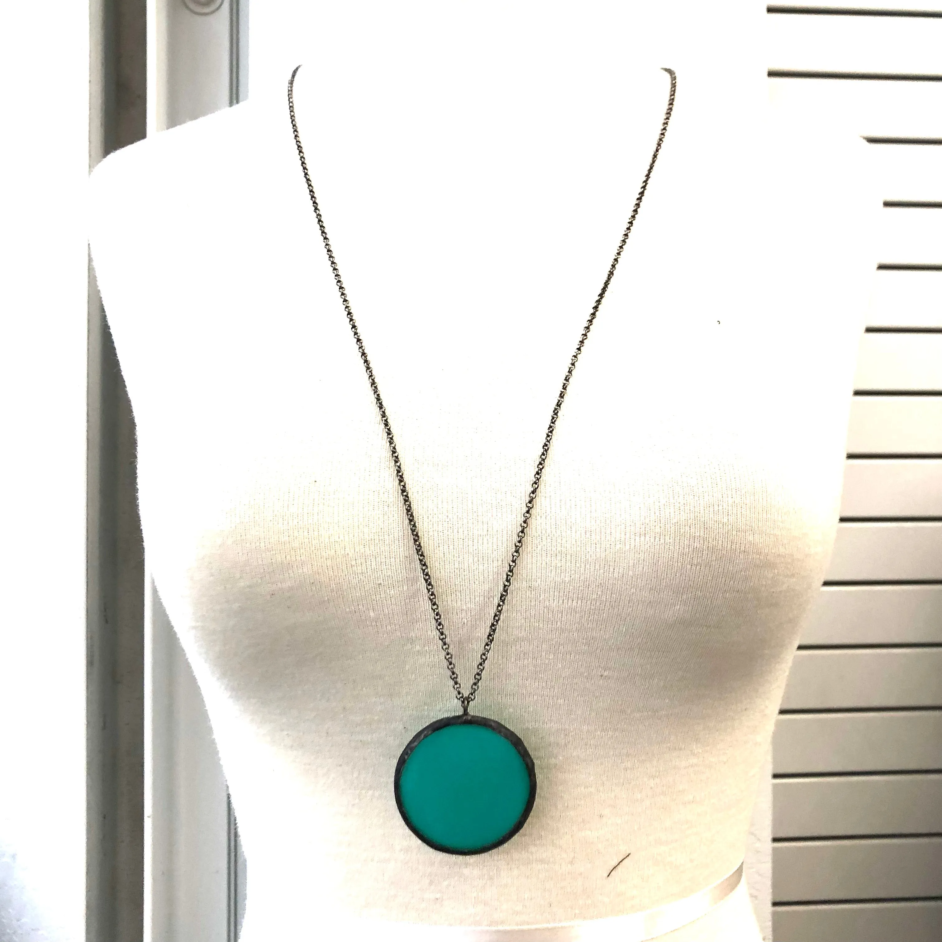 Emerald Green Moonglow Mega Layering Necklace